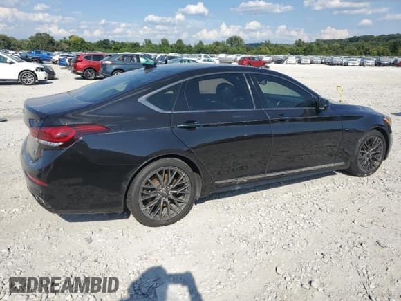 ✅ 2018 Genesis G80 Sport • VIN: KMHGN4JB3JU260129 • Lot: 70554215. Listed on Copart with 80,929 mi. Free auction sales archive from the USA and detailed vehicle history report at DreamBid. Image 3.