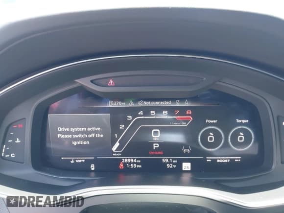 ✅ 2021 Audi RS 6 • VIN: WUA1CBF28MN903573 • Lot: 42019212. Listed on IAAI with 28,994 mi. Free auction sales archive from the USA and detailed vehicle history report at DreamBid. Image 7.