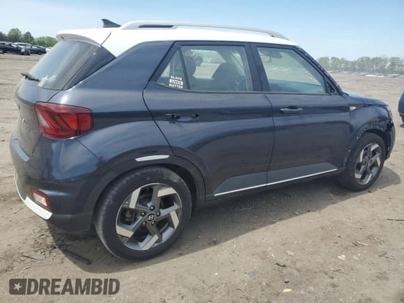 ✅ 2021 Hyundai Venue SEL • VIN: KMHRC8A3XMU129315 • Lot: 54176415. Listed on Copart with 61,092 mi. Free auction sales archive from the USA and detailed vehicle history report at DreamBid. Image 3.
