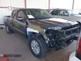 ✅ 2023 Nissan Frontier SV • VIN: 1N6ED1FJ9PN671676 • Lot: 41668838. Listed on IAAI with 22,105 mi. Free auction sales archive from the USA and detailed vehicle history report at DreamBid. Image 1.