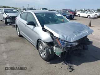 2020 Hyundai Elantra SEL with VIN KMHD84LF0LU101825, listed as a IAAI auction lot 43304867 with 128,636 mi miles and . Bid and sale history available at DreamBid. Image 1.