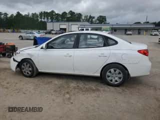 2007 Hyundai Elantra GLS with VIN KMHDU46D67U252356, listed as a Copart auction lot 69018295 with 165,279 mi miles and Clean title. Bid and sale history available at DreamBid. Image 2.