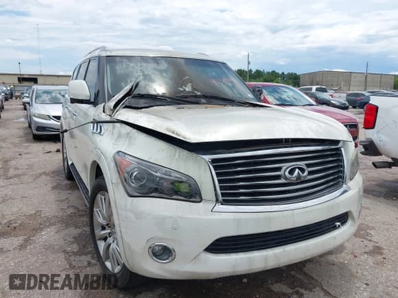 ✅ 2013 Infiniti QX56 • VIN: JN8AZ2NEXD9040831 • Lot: 42900462. Listed on IAAI with Not provided. Free auction sales archive from the USA and detailed vehicle history report at DreamBid. Image 6.