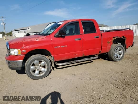 2005 Dodge 1500 SLT с VIN 1D7HU18D35S201817, выставлен на аукционе Copart как лот 71155324 с пробегом 142 050 миль миль и Чистый • Clean title. История ставок и продаж доступна на DreamBid. Изображение 1.