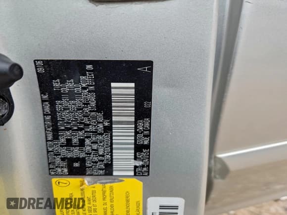 ✅ 2007 Lexus RX 350 • VIN: 2T2GK31UX7C020053 • Lot: 96237255. Listed on Copart with 235,216 mi. Free auction sales archive from the USA and detailed vehicle history report at DreamBid. Image 12.