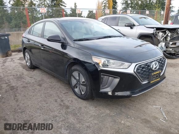 ✅ 2022 Hyundai Ioniq Blue • VIN: KMHC65LC5NU274286 • Lot: 43678979. Listed on IAAI with 61,922 mi. Free auction sales archive from the USA and detailed vehicle history report at DreamBid. Image 1.