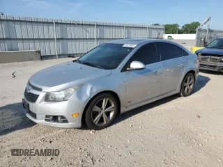 2014 Chevrolet Cruze 2LT with VIN 1G1PE5SB9E7271576, listed as a Copart auction lot 62423055 with 169,924 mi miles and Salvage title. Bid and sale history available at DreamBid. Image 1.