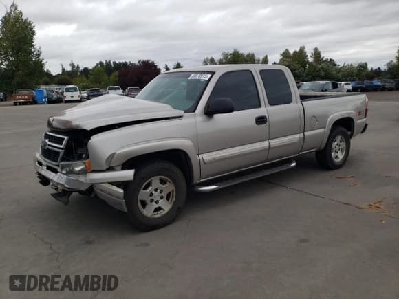 ✅ 2007 Chevrolet Silverado 1500 LT1 • VIN: 1GCEK19ZX7Z199345 • Lot: 68870915. Listed on Copart with Not provided. Free auction sales archive from the USA and detailed vehicle history report at DreamBid. Image 1.