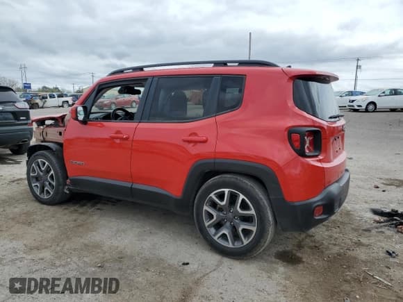 ✅ 2017 Jeep Renegade Latitude • VIN: ZACCJABB7HPG22860 • Lot: 51043855. Listed on Copart with 107,941 mi. Free auction sales archive from the USA and detailed vehicle history report at DreamBid. Image 2.