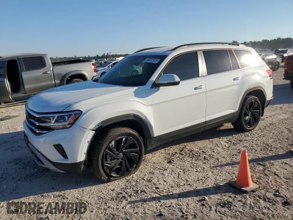 ✅ 2023 Volkswagen Atlas SE • VIN: 1V2HR2CA0PC523664 • Lot: 86837615. Wystawiony na Copart z przebiegiem 45 773 mil. Bezpłatny archiwum sprzedaży aukcyjnych z USA i szczegółowy raport historii pojazdu na DreamBid. Zdjęcie 1.