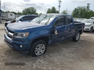 ✅ 2019 Chevrolet Colorado 2WD LT • VIN: 1GCHSCEA3K1132389 • Лот: 54130695. Опубликован ранее на Copart с пробегом 21 039 миль. Бесплатный доступ к архиву аукционных продаж из США и подробный отчёт об истории автомобиля на DreamBid. Изображение 1.