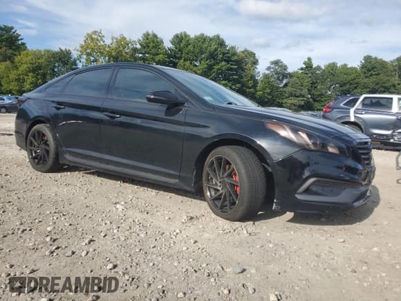 ✅ 2015 Hyundai Sonata Sport • VIN: 5NPE34AB7FH253414 • Lot: 80430535. Wystawiony na Copart z przebiegiem 74 714 mil. Bezpłatny archiwum sprzedaży aukcyjnych z USA i szczegółowy raport historii pojazdu na DreamBid. Zdjęcie 4.