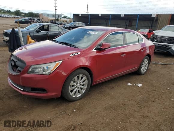 ✅ 2014 Buick LaCrosse • VIN: 1G4GA5GRXEF188507 • Lot: 60331155. Listed on Copart with 100,784 mi. Free auction sales archive from the USA and detailed vehicle history report at DreamBid. Image 1.