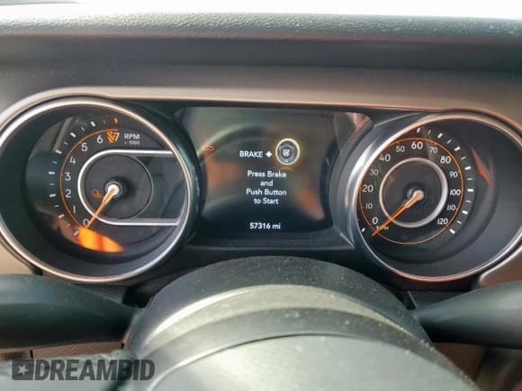 ✅ 2020 Jeep Gladiator Sport S • VIN: 1C6JJTAG4LL172671 • Лот: 71055325. Опубликован ранее на Copart с пробегом 57 316 миль. Бесплатный доступ к архиву аукционных продаж из США и подробный отчёт об истории автомобиля на DreamBid. Изображение 9.