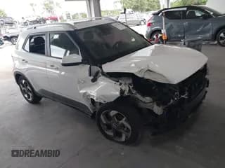 ✅ 2024 Hyundai Venue SEL • VIN: KMHRC8A3XRU342028 • Lot: 43071880. Listed on IAAI with 10,176 mi. Free auction sales archive from the USA and detailed vehicle history report at DreamBid. Image 1.
