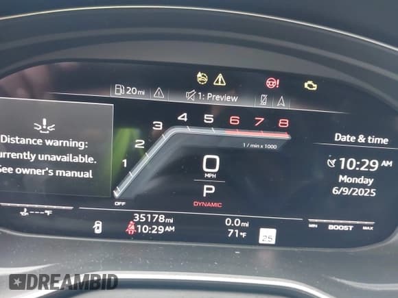 ✅ 2024 Audi S5 Sportback Premium Plus • VIN: WAUC4CF5XRA070955 • Лот: 42384934. Опубликован ранее на IAAI с пробегом 35 178 миль. Бесплатный доступ к архиву аукционных продаж из США и подробный отчёт об истории автомобиля на DreamBid. Изображение 7.