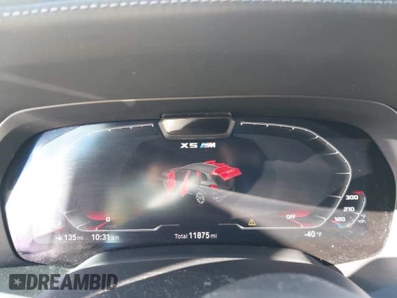 ✅ 2022 BMW X5 M • VIN: 5YMJU0C02N9K39077 • Лот: 41711996. Опубликован ранее на IAAI с пробегом 11 875 миль. Бесплатный доступ к архиву аукционных продаж из США и подробный отчёт об истории автомобиля на DreamBid. Изображение 7.