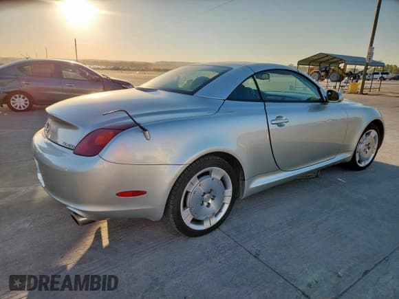 ✅ 2002 Lexus SC 430 • VIN: JTHFN48Y920006653 • Лот: 85342265. Опубликован ранее на Copart с пробегом 188 661 миль. Бесплатный доступ к архиву аукционных продаж из США и подробный отчёт об истории автомобиля на DreamBid. Изображение 3.