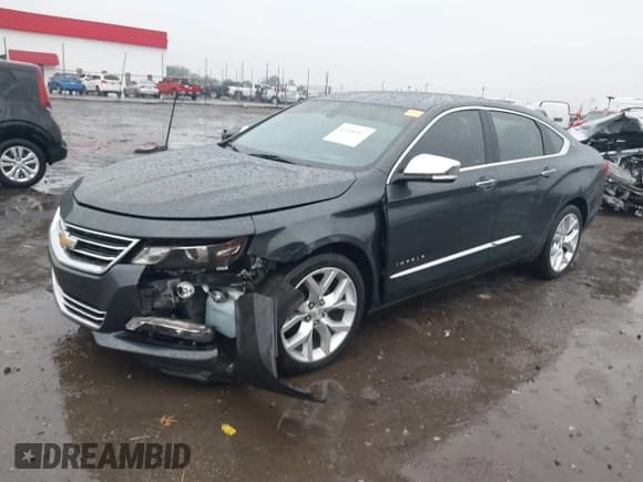 ✅ 2018 Chevrolet Impala Premier • VIN: 2G1125S33J9152101 • Lot: 43556287. Listed on IAAI with 105,495 mi. Free auction sales archive from the USA and detailed vehicle history report at DreamBid. Image 2.