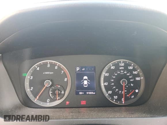 ✅ 2015 Hyundai Sonata Sport • VIN: 5NPE34AB3FH156713 • Лот: 87098035. Опубликован ранее на Copart с пробегом 91 009 миль. Бесплатный доступ к архиву аукционных продаж из США и подробный отчёт об истории автомобиля на DreamBid. Изображение 9.