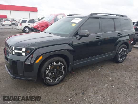 2025 Hyundai Santa Fe SEL with VIN 5NMP24GL4SH124677, listed as a IAAI auction lot 43280053 with 3,956 mi miles and . Bid and sale history available at DreamBid. Image 20.