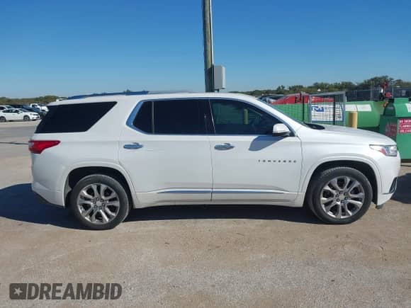 2018 Chevrolet Traverse Premier с VIN 1GNERKKW6JJ229116, выставлен на аукционе IAAI как лот 43603840 с пробегом 157 240 миль миль и . История ставок и продаж доступна на DreamBid. Изображение 13.