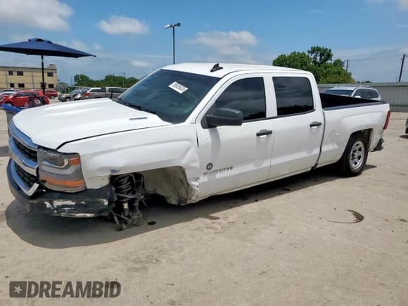 ✅ 2018 Chevrolet Silverado 1500 Work Truck • VIN: 3GCPCNEC2JG355772 • Lot: 59636635. Listed on Copart with 121,666 mi. Free auction sales archive from the USA and detailed vehicle history report at DreamBid. Image 1.