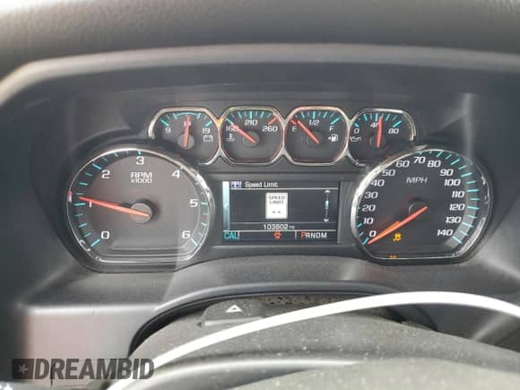 2016 Chevrolet Silverado 1500 LTZ with VIN 1GCVCSEC4GZ114830, listed as a Copart auction lot 64096845 with 103,802 mi miles and Salvage title. Bid and sale history available at DreamBid. Image 9.