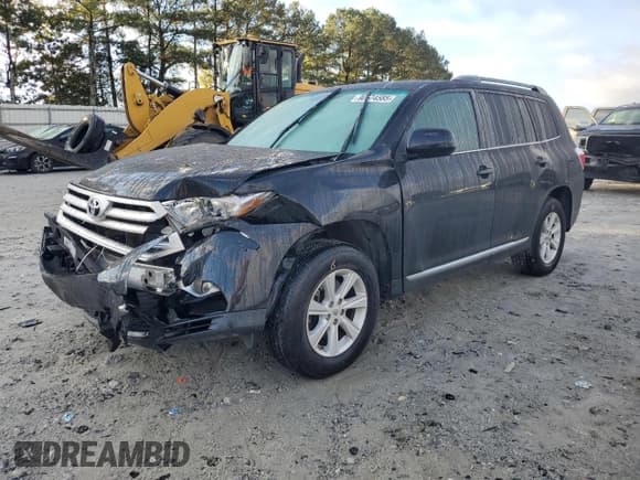 ✅ 2012 Toyota Highlander • VIN: 5TDZA3EH5CS025417 • Lot: 90574585. Listed on Copart with 158,317 mi. Free auction sales archive from the USA and detailed vehicle history report at DreamBid. Image 1.