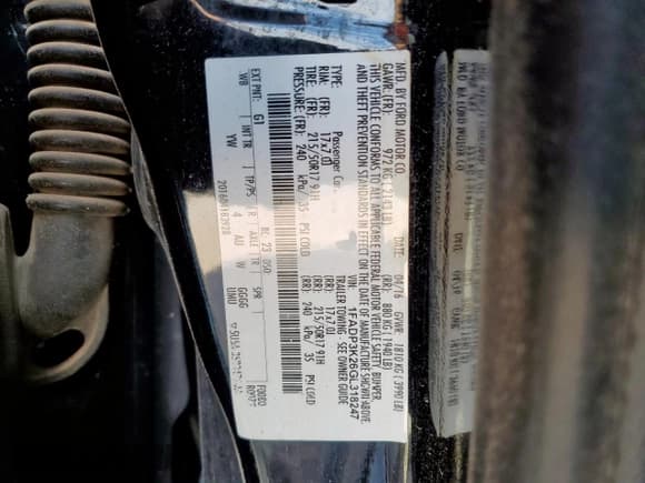 ✅ 2016 Ford Focus SE • VIN: 1FADP3K26GL318247 • Lot: 85374525. Listed on Copart with 106,712 mi. Free auction sales archive from the USA and detailed vehicle history report at DreamBid. Image 12.