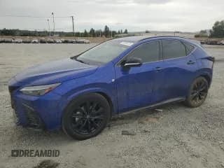 ✅ 2024 Lexus NX 350 F Sport • VIN: 2T2KGCEZ8RC034814 • Lot: 70706175. Wystawiony na Copart z przebiegiem 72 004 mil. Bezpłatny archiwum sprzedaży aukcyjnych z USA i szczegółowy raport historii pojazdu na DreamBid. Zdjęcie 1.
