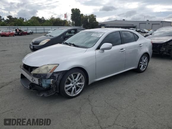 ✅ 2007 Lexus IS 350 • VIN: JTHBE262972007718 • Лот: 84408945. Опубликован ранее на Copart с пробегом 217 367 миль. Бесплатный доступ к архиву аукционных продаж из США и подробный отчёт об истории автомобиля на DreamBid. Изображение 1.