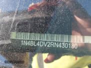 ✅ 2024 Nissan Altima SV • VIN: 1N4BL4DV2RN430180 • Lot: 43882936. Wystawiony na IAAI z przebiegiem 39 546 mil. Bezpłatny archiwum sprzedaży aukcyjnych z USA i szczegółowy raport historii pojazdu na DreamBid. Zdjęcie 9.