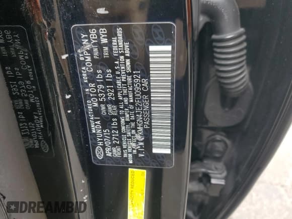 ✅ 2015 Hyundai Genesis 3.8L • VIN: KMHGN4JE2FU095921 • Lot: 83491174. Wystawiony na Copart z przebiegiem 169 115 mil. Bezpłatny archiwum sprzedaży aukcyjnych z USA i szczegółowy raport historii pojazdu na DreamBid. Zdjęcie 12.