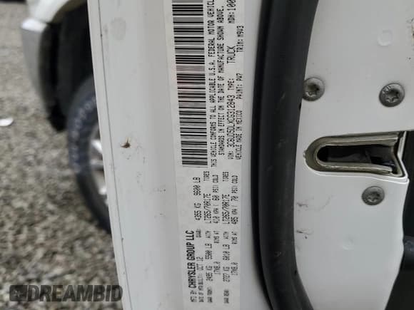 ✅ 2012 Ram 2500 Big Horn • VIN: 3C6UD5DLXCG312843 • Lot: 44696095. Wystawiony na Copart z przebiegiem 52 257 mil. Bezpłatny archiwum sprzedaży aukcyjnych z USA i szczegółowy raport historii pojazdu na DreamBid. Zdjęcie 13.