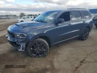 2021 Dodge Durango GT Plus with VIN 1C4RDJDG0MC766291, listed as a Copart auction lot 69807265 with 23,978 mi miles and Clean title. Bid and sale history available at DreamBid. Image 1.