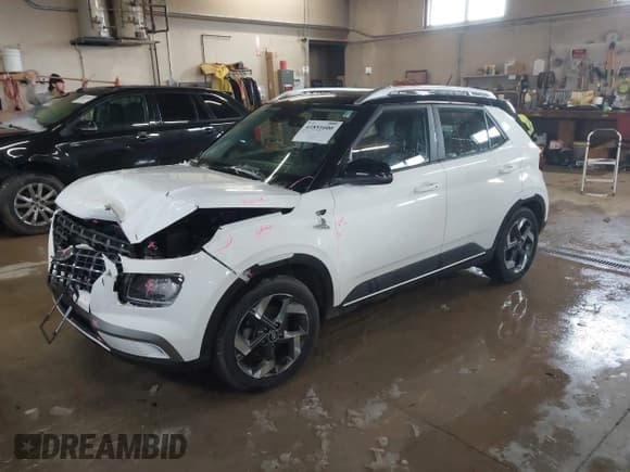 ✅ 2023 Hyundai Venue Limited • VIN: KMHRC8A39PU235419 • Lot: 41851600. Listed on IAAI with 24,803 mi. Free auction sales archive from the USA and detailed vehicle history report at DreamBid. Image 2.