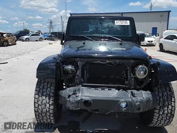 ✅ 2017 Jeep Wrangler Rubicon • VIN: 1C4BJWCG6HL624560 • Lot: 61753145. Listed on Copart with 33,871 mi. Free auction sales archive from the USA and detailed vehicle history report at DreamBid. Image 14.