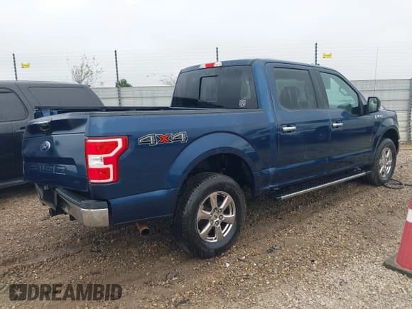 ✅ 2019 Ford F-150 XL • VIN: 1FTEW1E56KFC52768 • Lot: 43733559. Listed on IAAI with 133,731 mi. Free auction sales archive from the USA and detailed vehicle history report at DreamBid. Image 4.
