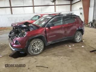 ✅ 2022 Jeep Compass Limited • VIN: 3C4NJDCB5NT194915 • Lot: 82720085. Listed on Copart with 92,363 mi. Free auction sales archive from the USA and detailed vehicle history report at DreamBid. Image 1.