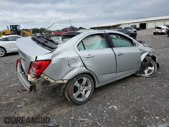 2012 Chevrolet Sonic LTZ with VIN 1G1JE5SH9C4125235, listed as a Copart auction lot 60902575 with 120,154 mi miles and Non repairable. Bid and sale history available at DreamBid. Image 3.