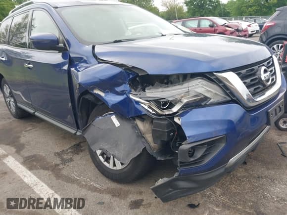 ✅ 2019 Nissan Pathfinder SV • VIN: 5N1DR2MM9KC640107 • Lot: 42387750. Listed on IAAI with 95,706 mi. Free auction sales archive from the USA and detailed vehicle history report at DreamBid. Image 6.