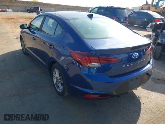 2019 Hyundai Elantra Value Edition with VIN 5NPD84LF7KH425240, listed as a IAAI auction lot 43534700 with 246,822 mi miles and . Bid and sale history available at DreamBid. Image 3.