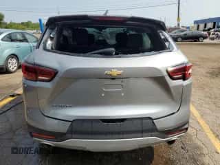 2023 Chevrolet Blazer LT with VIN 3GNKBCR44PS169524, listed as a Copart auction lot 67503744 with 22,636 mi miles and Non repairable. Bid and sale history available at DreamBid. Image 6.