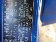 ✅ 2005 Hyundai Elantra GLS • VIN: KMHDN46D75U988247 • Lot: 48131775. Wystawiony na Copart z przebiegiem 166 864 mil. Bezpłatny archiwum sprzedaży aukcyjnych z USA i szczegółowy raport historii pojazdu na DreamBid. Zdjęcie 13.