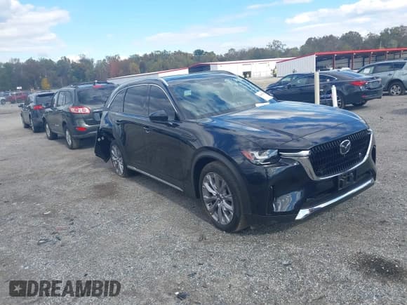 ✅ 2024 Mazda CX-90 Premium Plus • VIN: JM3KKEHD4R1166995 • Lot: 43483748. Wystawiony na IAAI z przebiegiem 21 310 mil. Bezpłatny archiwum sprzedaży aukcyjnych z USA i szczegółowy raport historii pojazdu na DreamBid. Zdjęcie 1.