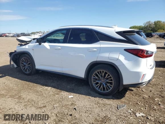 ✅ 2018 Lexus RX 350 • VIN: 2T2BZMCA5JC135388 • Lot: 86122275. Listed on Copart with Not provided. Free auction sales archive from the USA and detailed vehicle history report at DreamBid. Image 2.