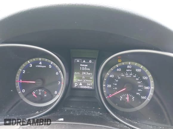 ✅ 2016 Hyundai Santa Fe SE • VIN: KM8SMDHF5GU150973 • Lot: 43635767. Listed on IAAI with 183,848 mi. Free auction sales archive from the USA and detailed vehicle history report at DreamBid. Image 7.