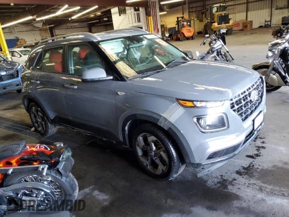 2021 Hyundai Venue SEL with VIN KMHRC8A37MU116439, listed as a Copart auction lot 64867464 with 57,373 mi miles and Clean title. Bid and sale history available at DreamBid. Image 4.