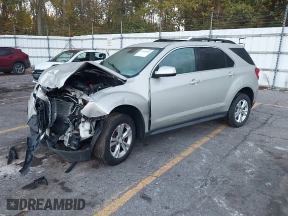 ✅ 2015 Chevrolet Equinox LT • VIN: 2GNALBEK0F6101497 • Lot: 43464064. Listed on IAAI with 145,621 mi. Free auction sales archive from the USA and detailed vehicle history report at DreamBid. Image 2.